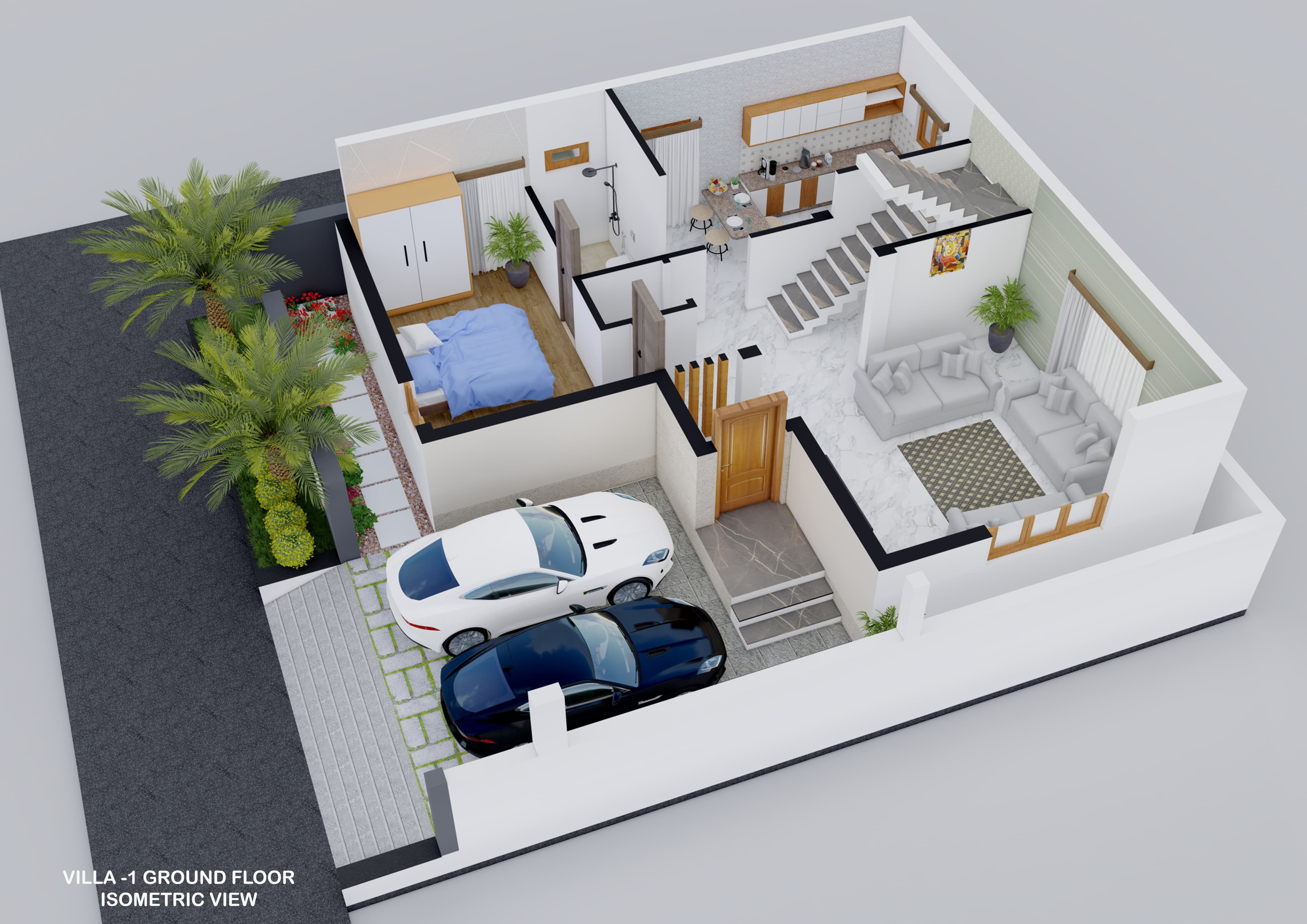 Villa-01 first floor plan